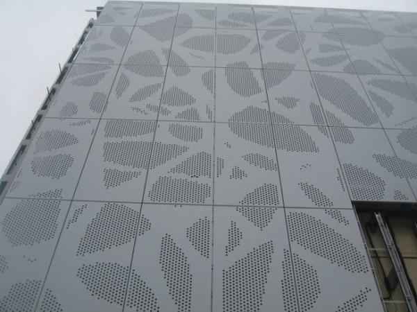 Перфорированный лист для технической зоны