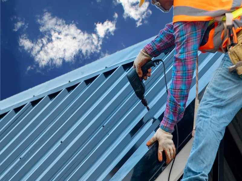 Профнастил Н57 в упаковке