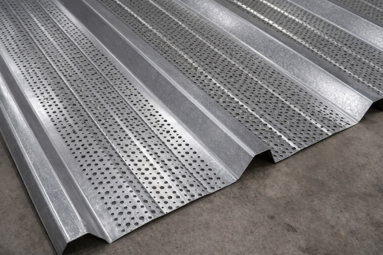 Перфорированный кровельный профлист Т-40