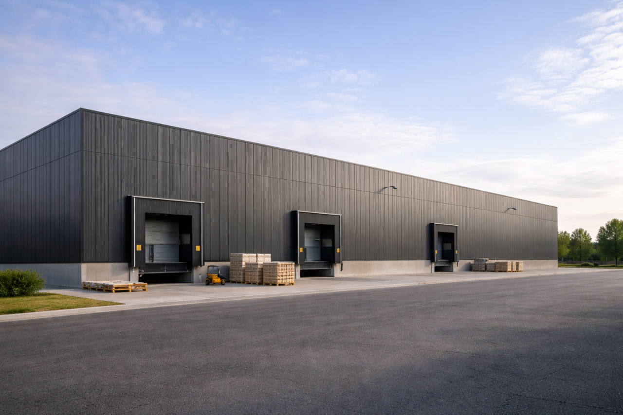 Стеновой профлист на складе