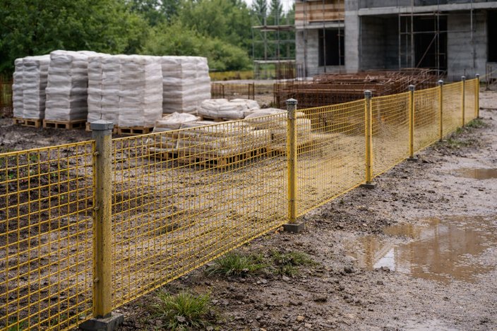 Кровельные работы с профнастилом на объекте