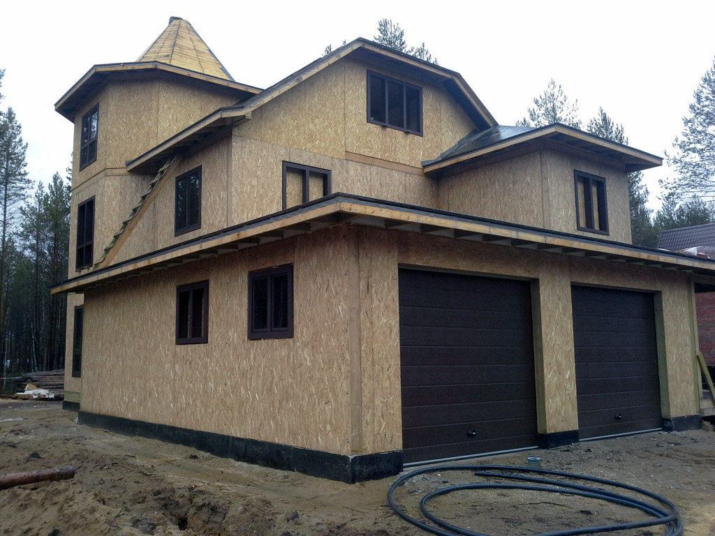 Частный дом из СИП-панелей