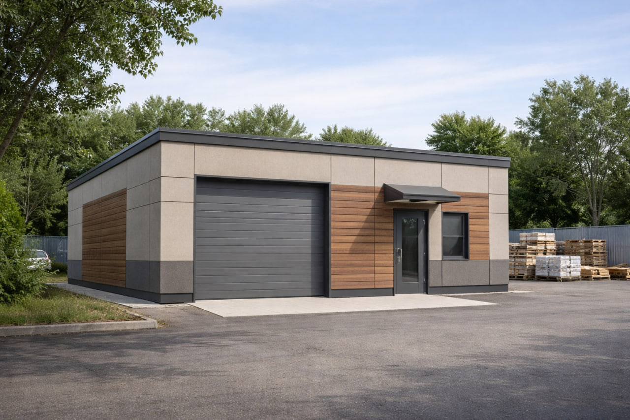 Склад или производственное помещение из СИП-панелей