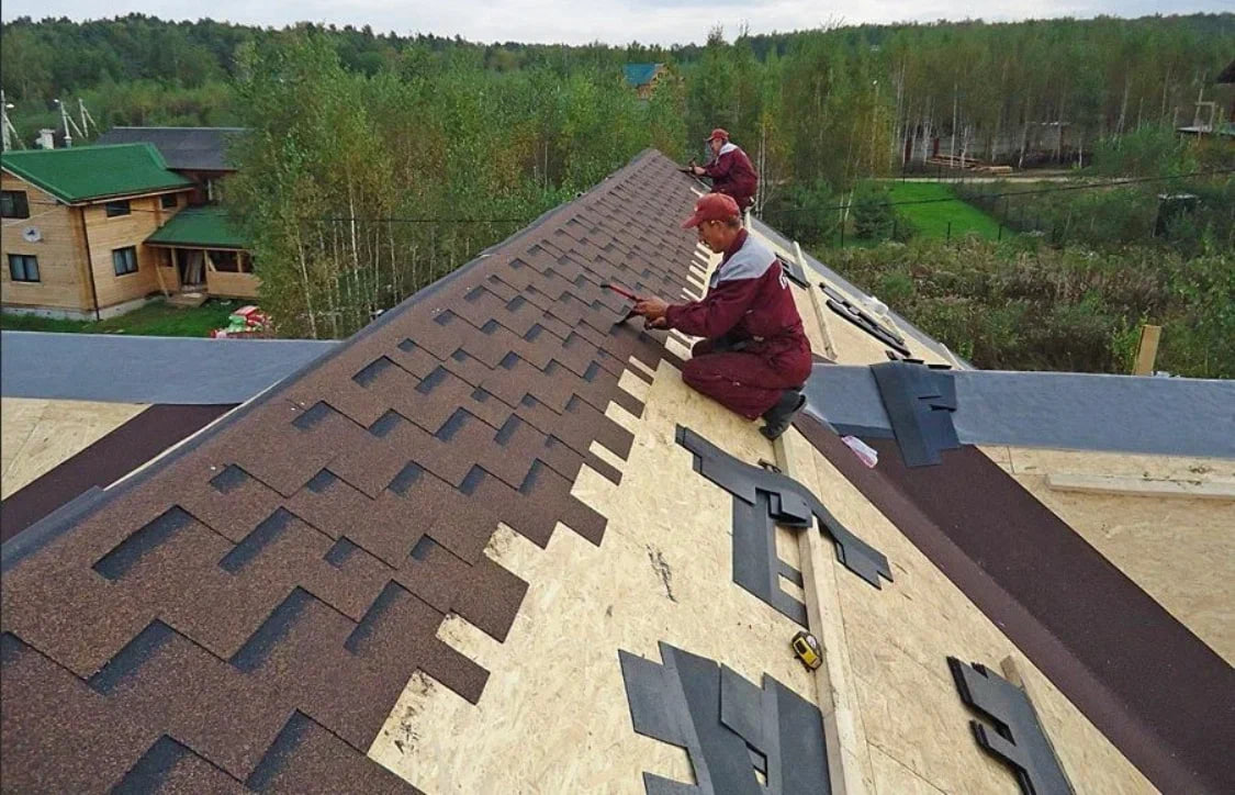Гибкая черепица для нового дома