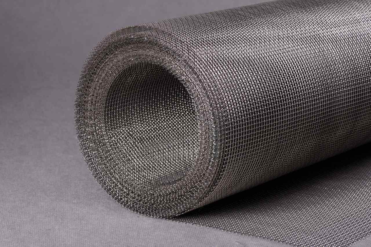 Тканая сетка на объекте