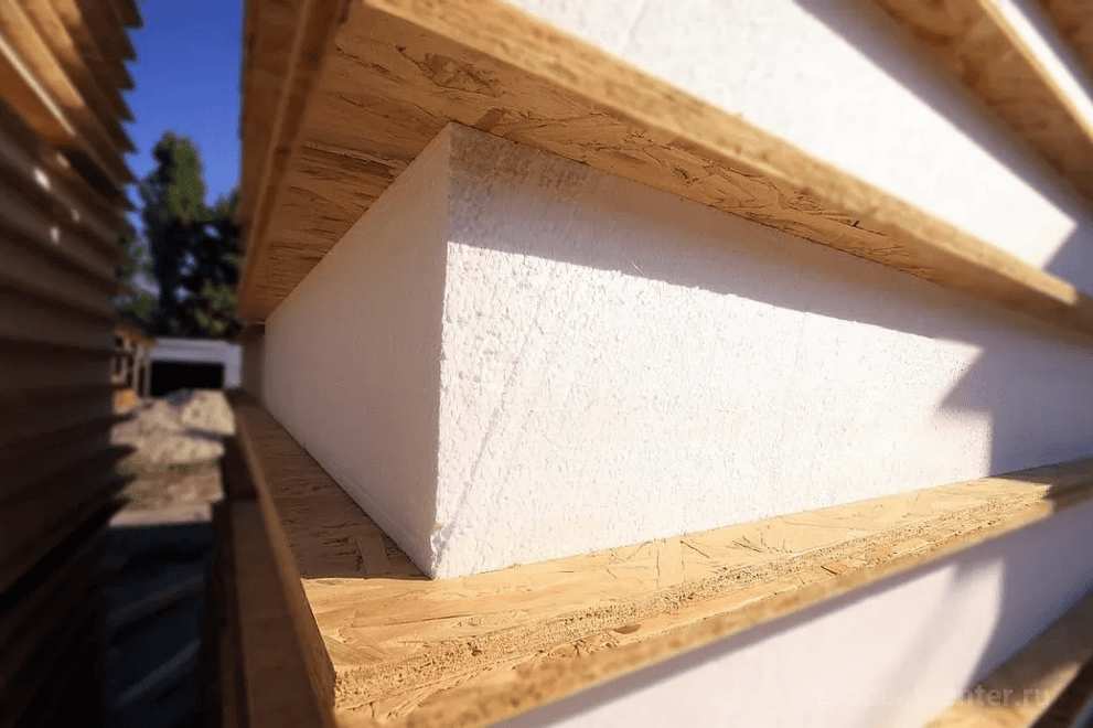 Иллюстрация: панели СИП для строительства