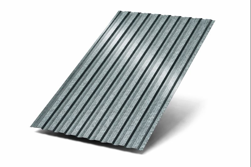 Профлист С15 — пример поставки/укладки для ограждений