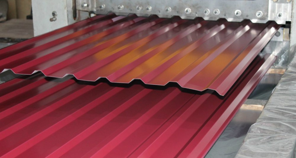 Профнастил C17: профилирование на производстве