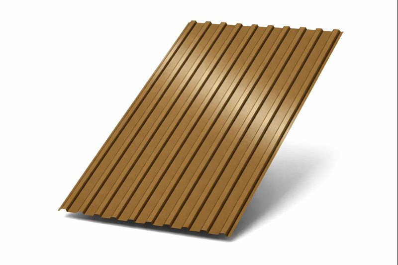 Профнастил C17: полимерное покрытие