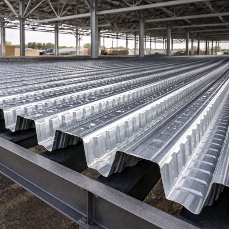 Применение профнастила H80A — пример объекта