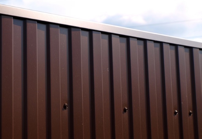 Профнастил С8 для коммерческих ограждений