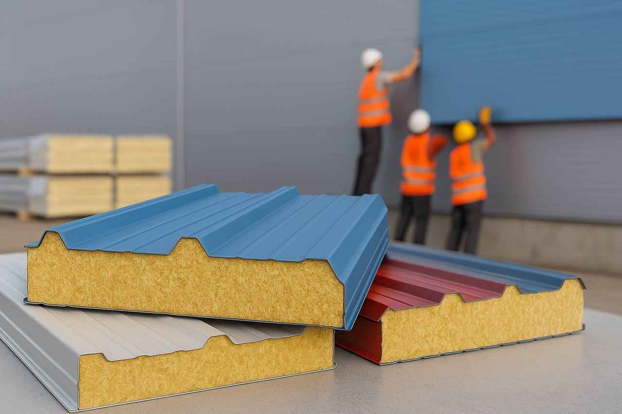 Нержавеющие сэндвич-панели производство