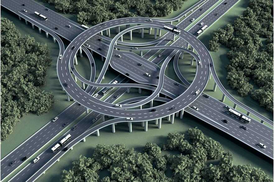 Многоуровневая транспортная развязка