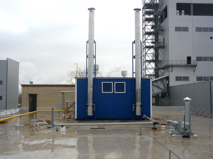 Крышная котельная