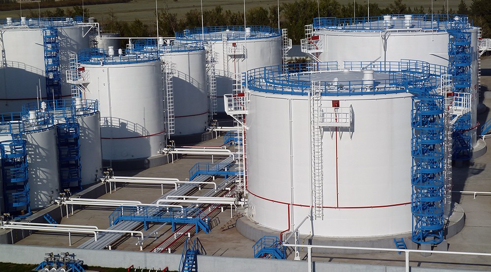 Эстакада налива