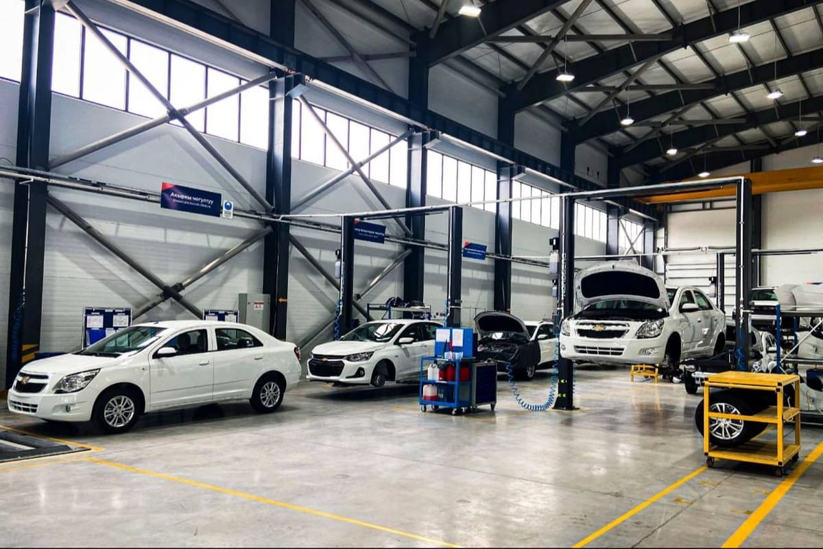 Ремонтный цех автомобильной техники