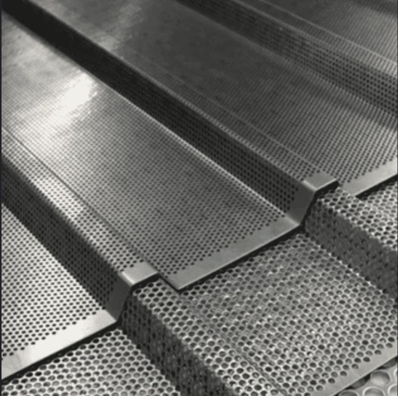 Схема размеров Т-8 и пример перфорации